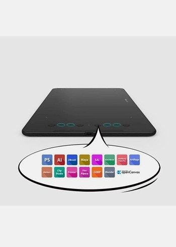 XP-Pen Deco 01 V3 Grafik Tablet Siyah - Görsel 5