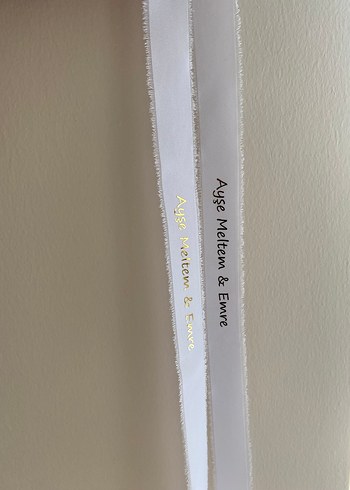 İsimli İpek Kurdele - Görsel 5