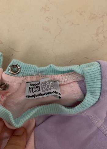 Pastel Renkli Bebek Kız Takımı - Görsel 2