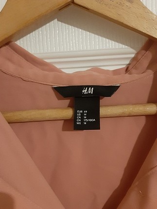 H&M Pudra rengi gömlek 