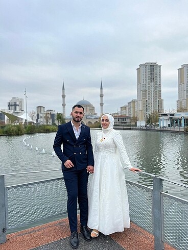 40 Beden Tesettür abiye nikah elbise