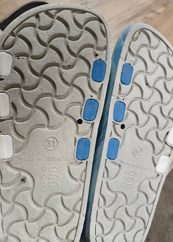 Mavi Tokalı Erkek Çocuk Terlik ve Sandalet - Görsel 2