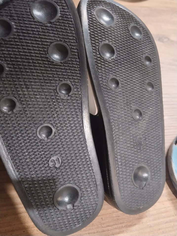 Mavi Tokalı Erkek Çocuk Terlik ve Sandalet - Görsel 3