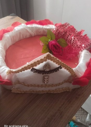 kına sepeti ve tepsisi - Görsel 2