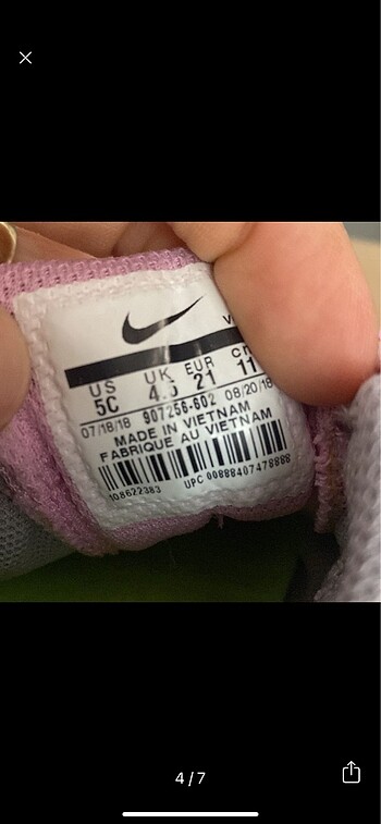 21 Beden pembe Renk #kız bebek spor ayakkabı