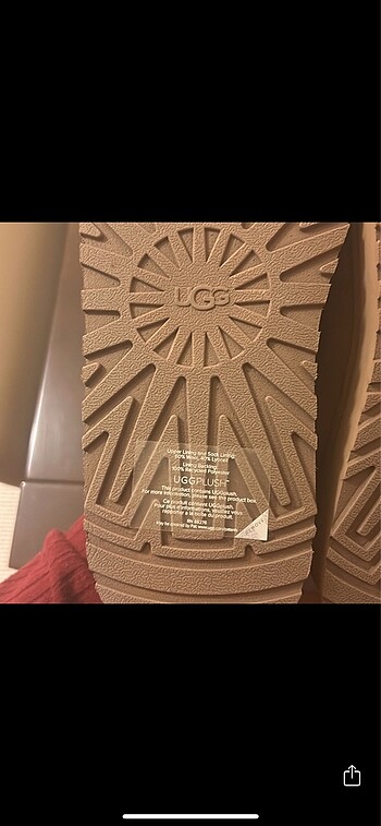 39 Beden camel Renk Ugg tazz terlık