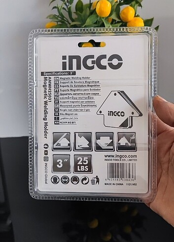  Beden İngco Manyetik Kaynak Tutucu Gönye 25 Lbs 