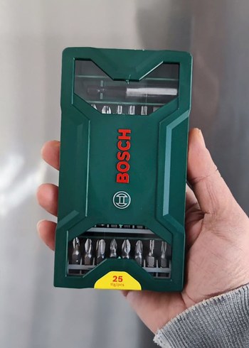 Bosch 25 Parça Tornavida Seti - Yeşil