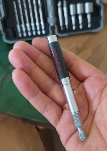 Beden Renk Gri Bosch Matkap Uçları ve Tornavida Seti
