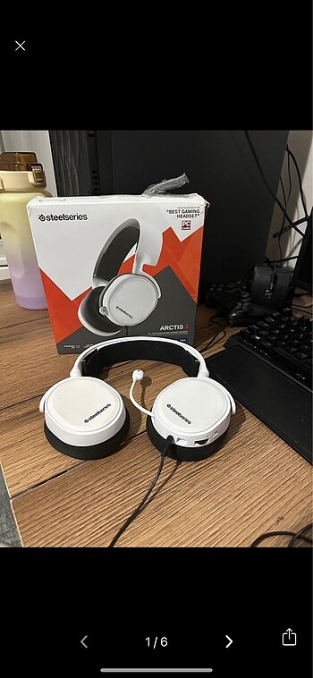 Steelseries Arctis 3 Beyaz
