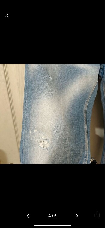 46 Beden mavi Renk DSQUARED2 PANTOLON