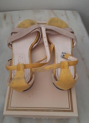 37 Beden sarı Renk Yazlık ayakkabi