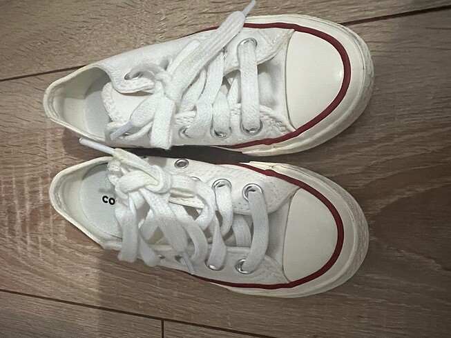 27 Beden beyaz Renk Çocuk beyaz Convers