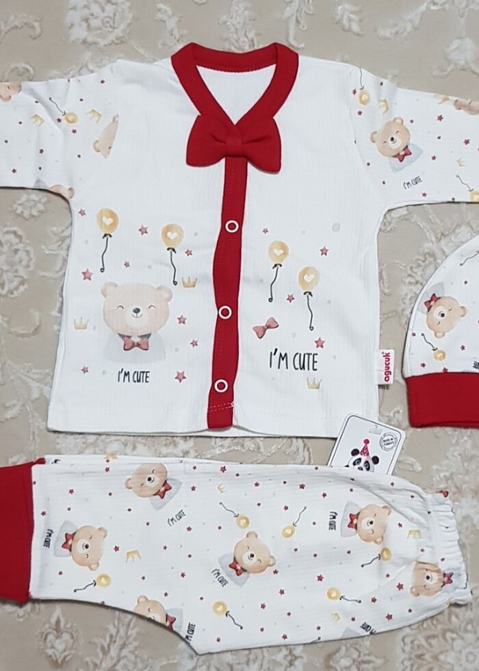 AGUCUK marka kız bebek takımı - Görsel 2