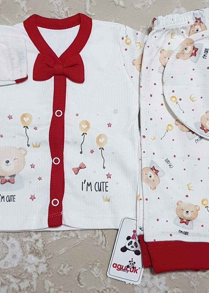 AGUCUK marka kız bebek takımı - Görsel 3