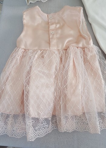 Nakışlı Kız Bebek Takımı-Bayramlık-Mevlütlük - Görsel 3