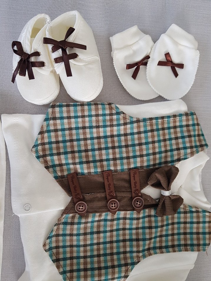 Erkek Bebek Takım-Bayramlık-Mevlütlük - Görsel 3