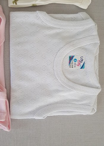 Kız bebek çıtçıtlı atlet-Zıbın - Görsel 6