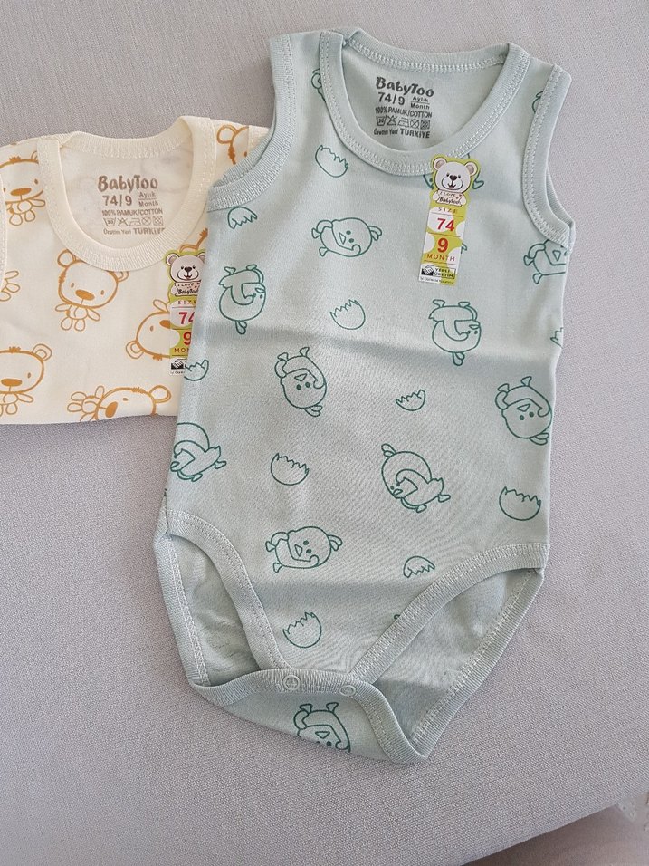 Bebek çıtçıtlı atlet-Zıbın - Görsel 4