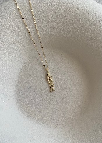  Beden 14k çelik kolye