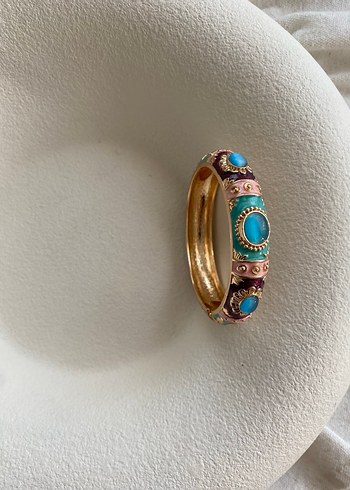 Zara Bohem Çok Renkli Boncuklu kelepçe