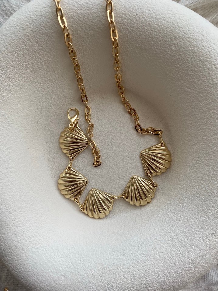 Altın Renkli Deniz Yıldızı bel zinciri - Görsel 2