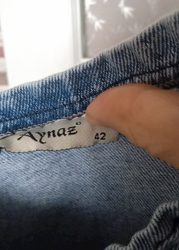 Mavi kot süveter - Görsel 3