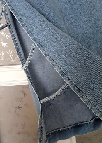 Mavi kot süveter - Görsel 2