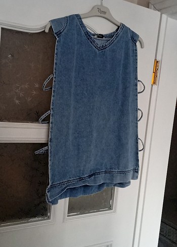 Mavi kot süveter - Görsel 4