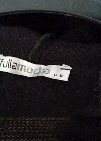 Düğmeli Kahverengi Kadın Yün siwit gömlek - Görsel 4