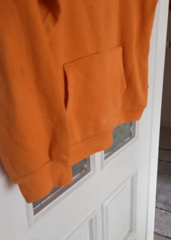 Turuncu Oversize Sweatshirt - Görsel 3