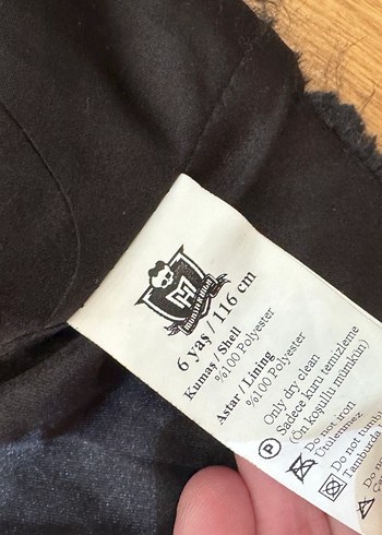 Kız Çocuk Siyah Kürk Detaylı Bolero - Görsel 4