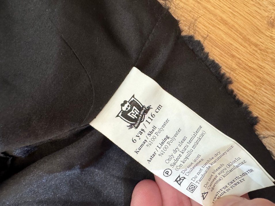 Kız Çocuk Siyah Kürk Detaylı Bolero - Görsel 4