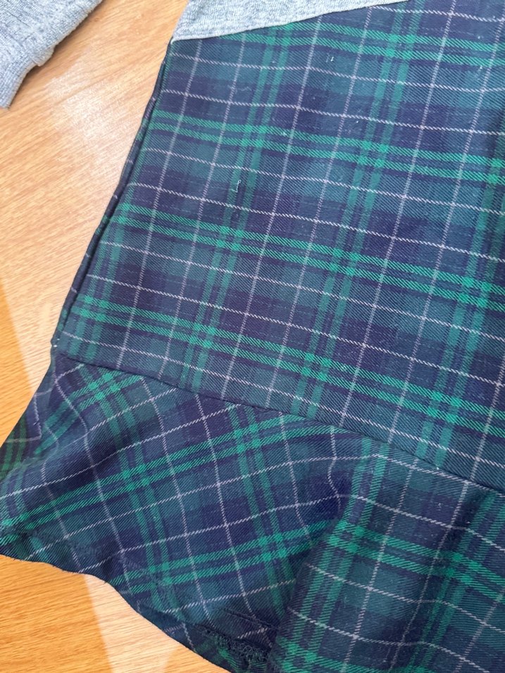 Uzun Kollu Gri Kız Çocuk Tişörtü - Görsel 3