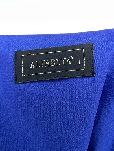 s Beden mavi Renk Alfabeta Kısa Elbise %70 İndirimli.