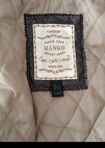 Mango Bej Rengi Mont - Görsel 8