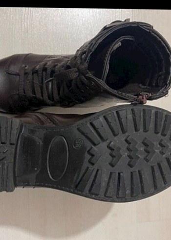 Kahverengi Deri Bot - Görsel 2