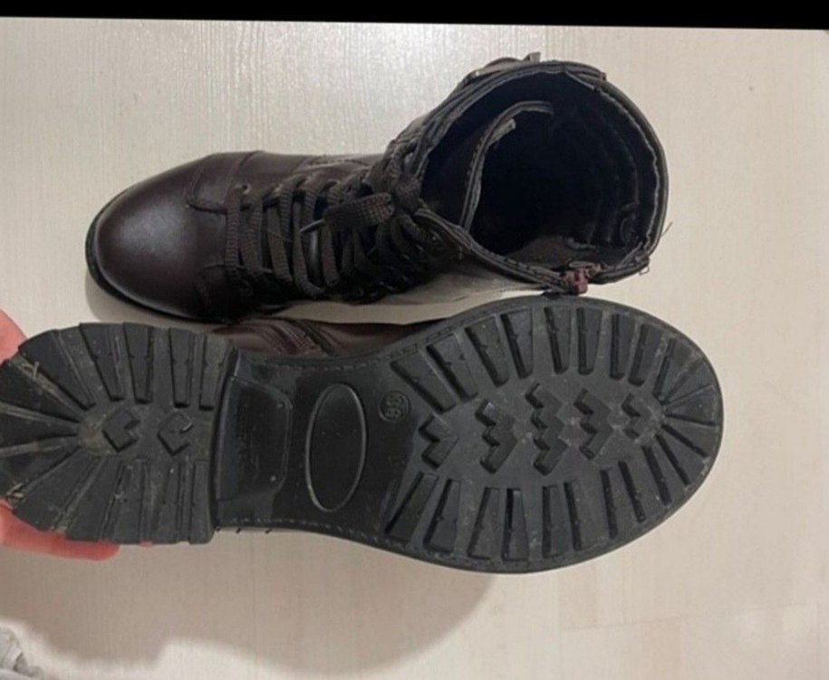 Kahverengi Deri Bot - Görsel 2