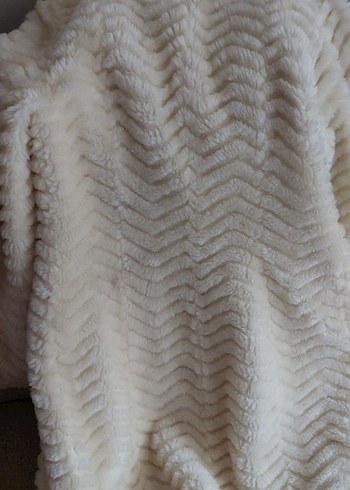 Bej Kadın Suni Kürk Kaban - Görsel 7