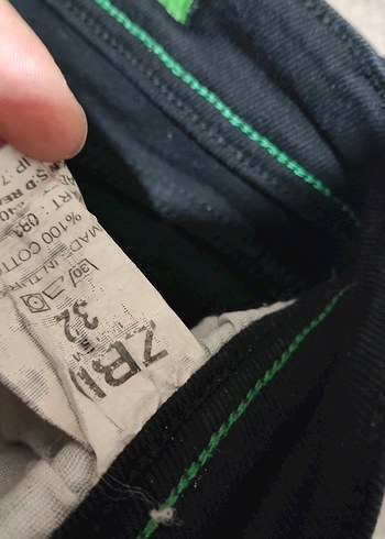 Erkek Siyah kot pantolon - Görsel 3