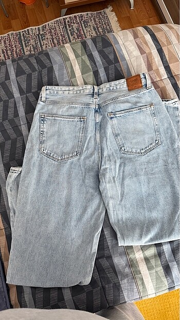 Colins açık mavi mom jean - Görsel 5