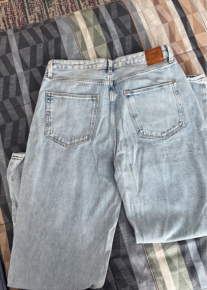 Colins açık mavi mom jean - Görsel 5