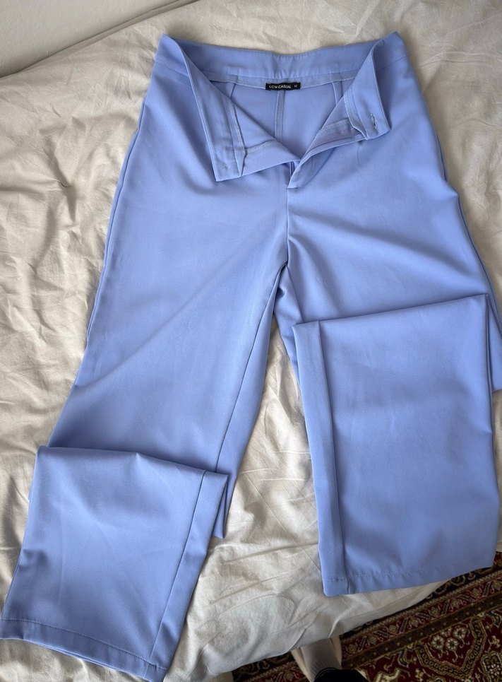 Geniş paçalı pantolon - Görsel 5