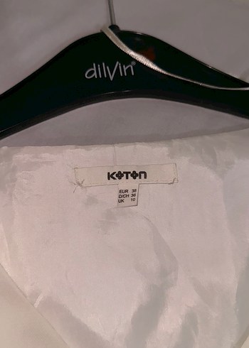 Kemerli mini Beyaz Lacivert Elbise - Görsel 4