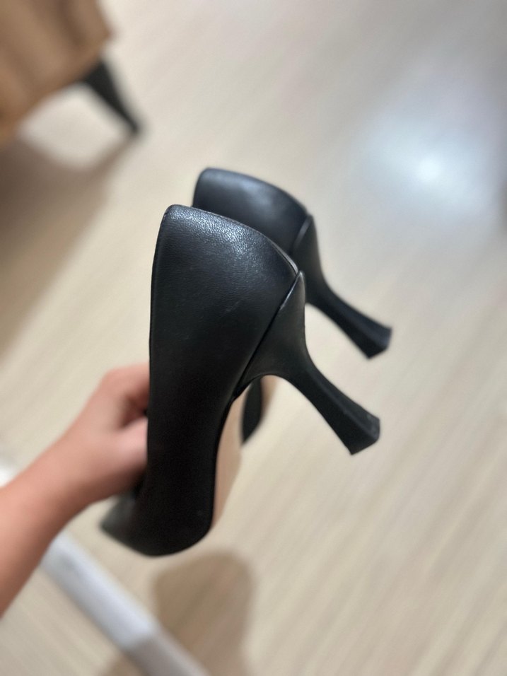 Kadın Siyah Stiletto - Görsel 4