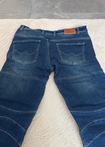 Prosev Jean Motorcu Denim Pantolon - Görsel 5