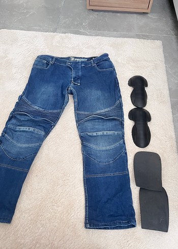 Prosev Jean Motorcu Denim Pantolon - Görsel 2