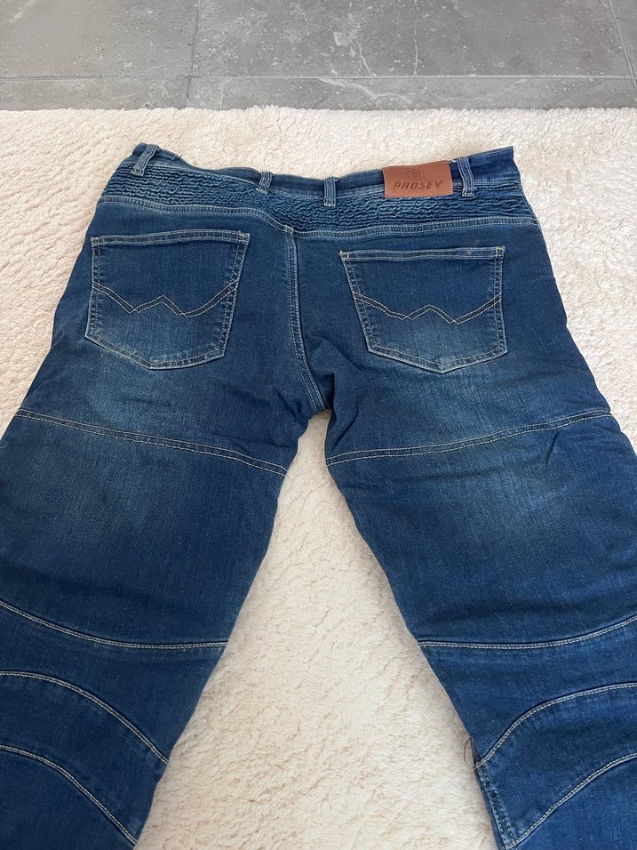 Prosev Jean Motorcu Denim Pantolon - Görsel 5