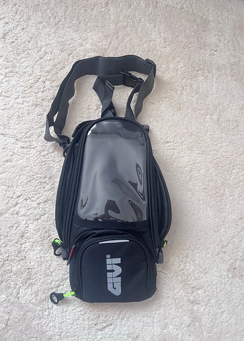 Siyah GIVI motorsiklet çanta
