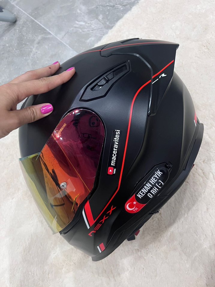 Nexx notor Kask - Görsel 4